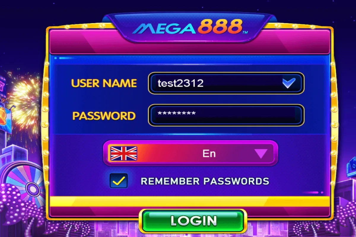 Mega888 login beginner guide